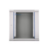 Szafka wisząca rack 12U 600x600 szara szklane drzwi-10156564