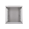 Szafka wisząca rack 12U 600x600 szara szklane drzwi-10156565