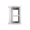 Szafka wisząca rack 12U 600x600 szara szklane drzwi-10156567