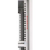 Szafka wisząca rack 12U 600x600 szara szklane drzwi-10156571