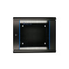 Szafka wisząca rack 12U 600x600 czarna dwusekcyjna-10156576
