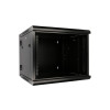 Szafka wisząca rack 12U 600x600 czarna dwusekcyjna-10156577
