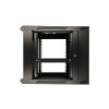 Szafka wisząca rack 12U 600x600 czarna dwusekcyjna-10156581