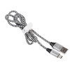 Kabel USB 2.0 Type-C A męski - C męski 1,0m czarno-srebrny-10156879