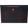 Szafa rack 18U 600x450mm czarna wisząca-10158157