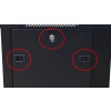Szafa rack 15U 600x450mm czarna wisząca-10158315