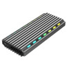 Obudowa dysku M.2 NVME Aluminiowa LED USB 3.1 -10160049