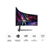 Samsung Monitor 57 cali G95NC VA 7680x2160 DUHD 32:9 3xHDMI 1xDP 2xUSB 3.0 KVM 1ms 240Hz HAS Gaming zakrzywiony 3Yd2d-10