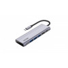 Hub 7-in-1 USB-C USB3.2 Gen1. Type-C, 3xUSB-A HDMI, SD, microSD slot. PD 100W -10162266