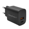 Ładowarka GaN Power Pro | 1xUSB-C | 1xUSB | 30W | 5-20V | 1.5-3A | Czarna -10163719