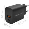 Ładowarka GaN Power Pro | 1xUSB-C | 1xUSB | 30W | 5-20V | 1.5-3A | Czarna-10163721