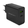 Ładowarka Super Quick PD | 1xUSB-C | 1xUSB | 45W | 5-20V | 2.25-3A | Czarna -10163722