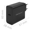 Ładowarka Super Quick PD | 1xUSB-C | 65W | 5-20V | 3-3.25A | Czarna-10163726