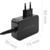 Ładowarka GaN Power Pro | 1xUSB-C | 65W | 5-20V | 3-3.25A | Czarna-10163843