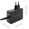 Ładowarka GaN Power Pro | 1xUSB-C | 90W | 5-20V | 3-4.5A | Czarna-10163850