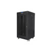 Szafa stojąca 19 cali 22U 600x600 drzwi perforowane LCD (Flat pack) V2 czarna-10164841