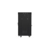 Szafa stojąca 19 cali 22U 600x600 drzwi perforowane LCD (Flat pack) V2 czarna-10164843