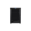 Szafa stojąca 19 cali 22U 800x1000 drzwi szklane LCD (flat pack) V2 czarna-10164854