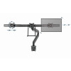 Ramię regulowane na 3 monitory 17 - 27 cali 6kg-10165313