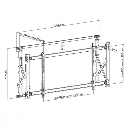 Uchwyt do TV 46-52 Digital Signage MC-845-1010901