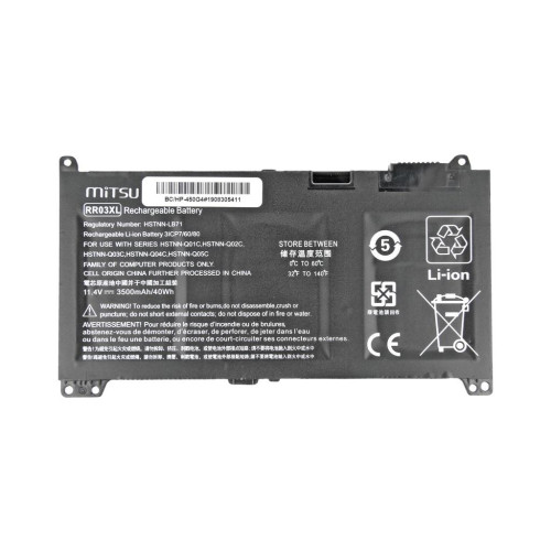 Bateria do HP 450 G4, 470 G4 3500 mAh (40 Wh) 11.4 Volt-1011541