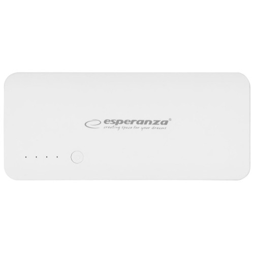 PowerBank Esperanza Radium EMP106WE (8000mAh; microUSB, USB 2.0; kolor biały)-10135745