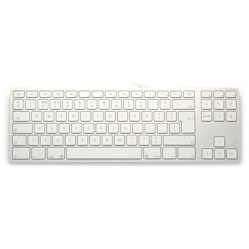 Klawiatura aluminiowa Mac Tenkeyless srebrna-1014903