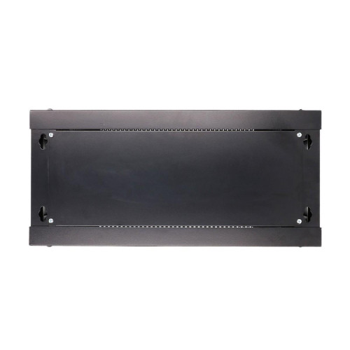 Szafka wisząca rack 4U 600x450 czarna szklane drzwi-10156288