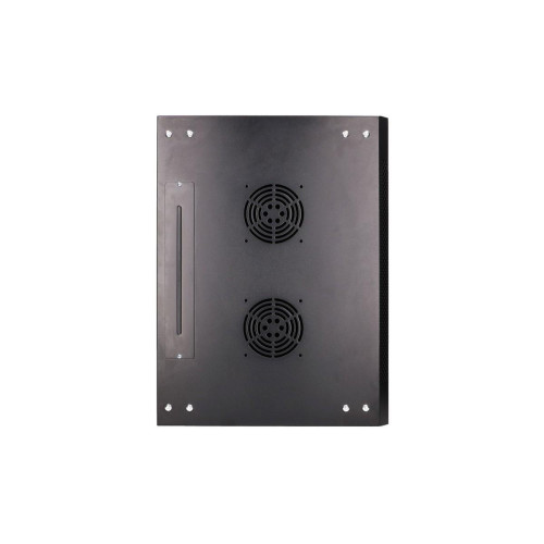 Szafka wisząca rack 4U 600x450 czarna szklane drzwi-10156289
