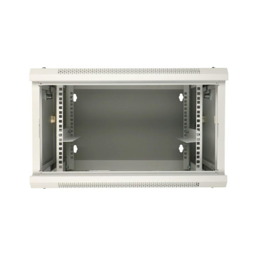 Szafka wisząca rack 6U 600x600 szara dwusekcyjna-10156420