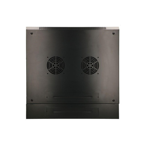 Szafka wisząca rack 9U 600x600 czarna dwusekcyjna-10156439