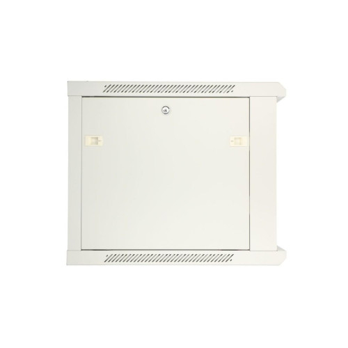 Szafka wisząca rack 9U 600x600 szara metalowe drzwi-10156497