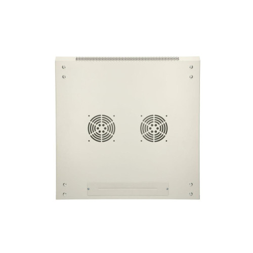 Szafka wisząca rack 9U 600x600 szara metalowe drzwi-10156499