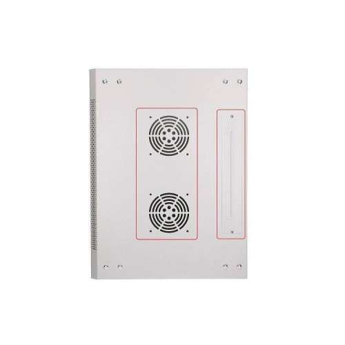 Szafka wisząca rack 12U 600x450 szara szklane drzwi-10156536