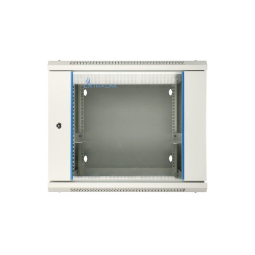 Szafka wisząca rack 12U 600x600 szara dwusekcyjna-10156589