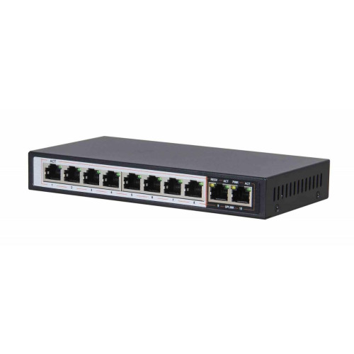 Switch Perses 8X EX-SG1008PE 10/100/1000M TX PoE AT/AF, Full Gigabit PoE-10156762