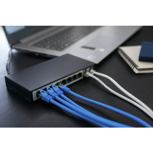Switch Perses 8X EX-SG1008PE 10/100/1000M TX PoE AT/AF, Full Gigabit PoE-10156764