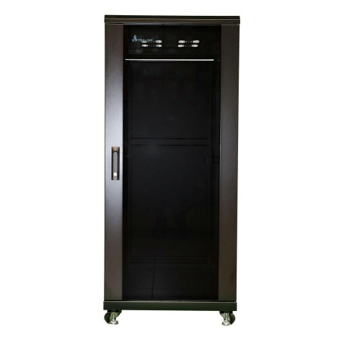 Szafa rack 27U 600x800mm czarna stojąca-10158086