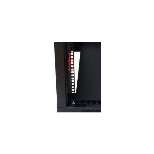 Szafa rack 18U 600x450mm czarna wisząca-10158156