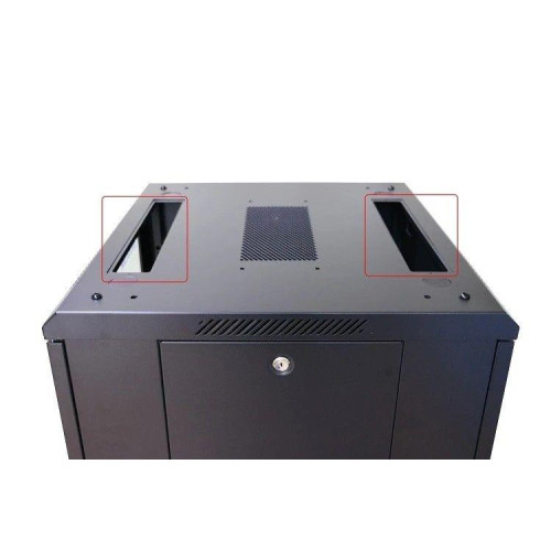 Szafa rack 22U 600x800mm czarna stojąca-10158195
