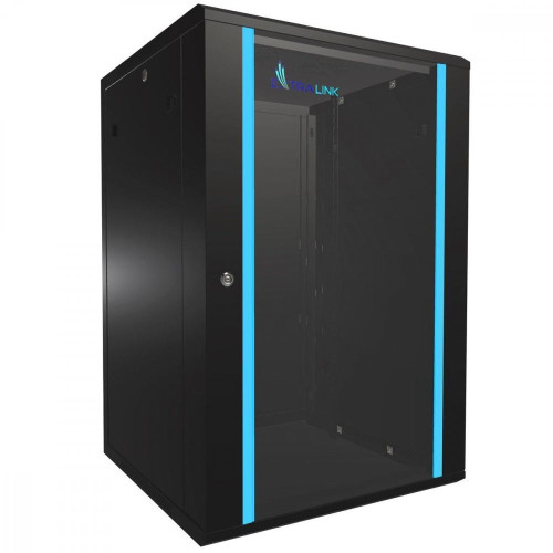 Szafa rack 18U 600x600mm czarna wisząca-7859557