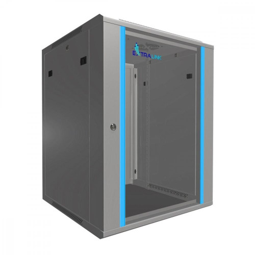 Szafa rack 15U 600x600mm szara wisząca -10158317