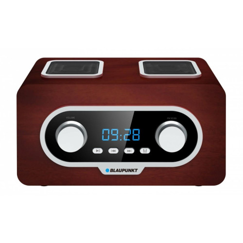 Radio przenośne FM PLL SD/USB/AUX z akumulatorem i zegarkiem-10159332