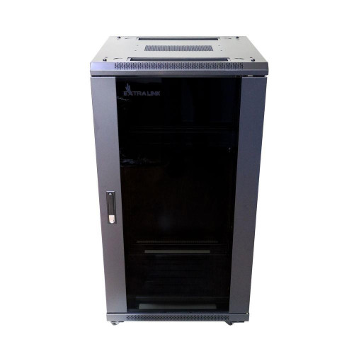 Szafa rack 27U 600x600 czarna stojąca-10159354