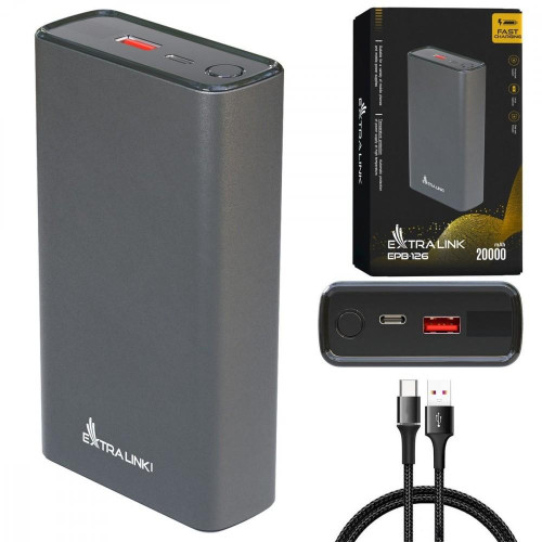 Powerbank EPB-126 srebrny EX.19539-10159555