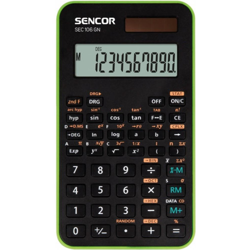 Kalkulator szkolno - naukowy SEC 106 GN 10 cyfr 56 funkcji-10159849