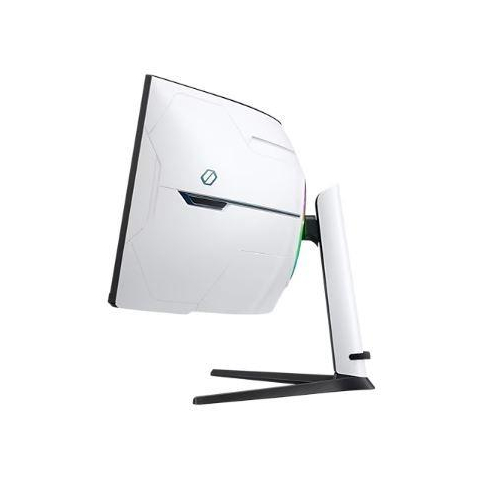 Samsung Monitor 57 cali G95NC VA 7680x2160 DUHD 32:9 3xHDMI 1xDP 2xUSB 3.0 KVM 1ms 240Hz HAS Gaming zakrzywiony 3Yd2d-10