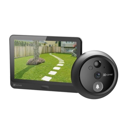 Dzwonek do drzwi bezprzewodowy z wizjerem HP4-10160773
