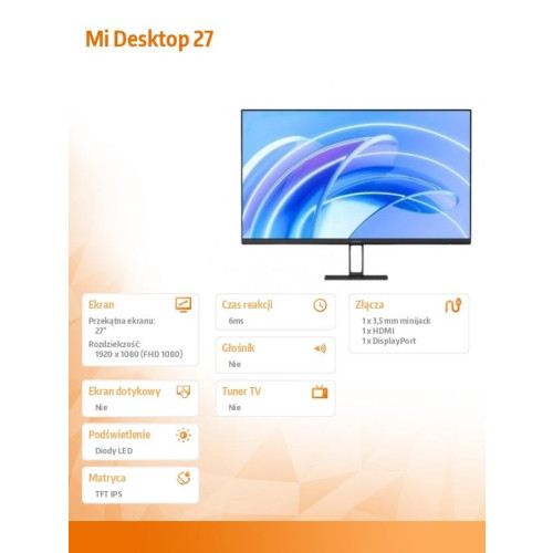 Monitor Mi Desktop 27-10160998