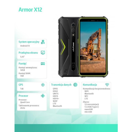 Smartfon Armor X12 5,45
